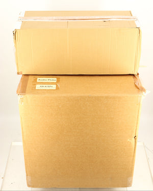 Boxes for used Audio Note AN-K/SPe Standmount Speakers W/ Stands in a palisander finish