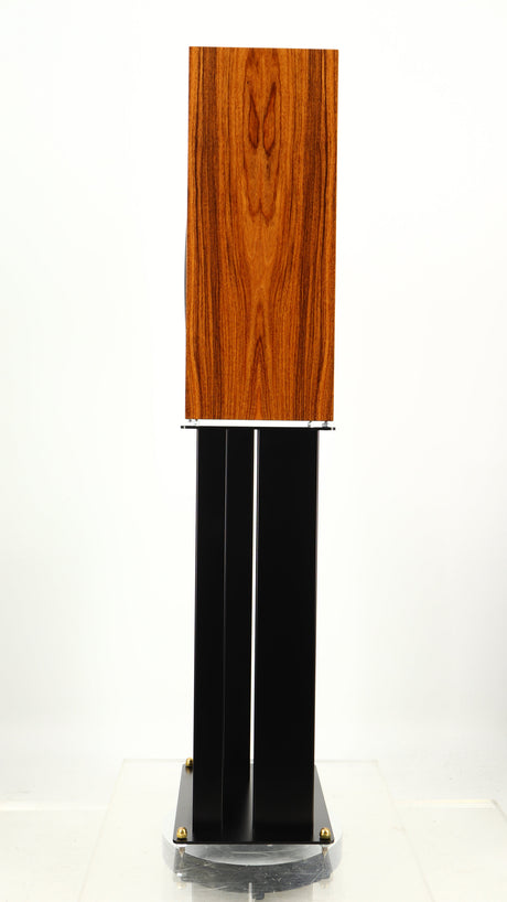 Right side view of a used Audio Note AN-K/SPe Standmount Speaker W/ Stand in a palisander finish