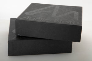 Boxes of a used Audio Note AN-LEXUS LX Bi-Wire 2.0m Speaker Cables Pair