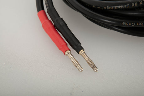 Close up view of a used Audio Note AN-LEXUS LX Bi-Wire 2.0m Speaker Cable