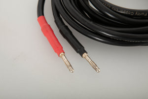 Close up view of a used Audio Note AN-LEXUS LX Bi-Wire 2.0m Speaker Cable