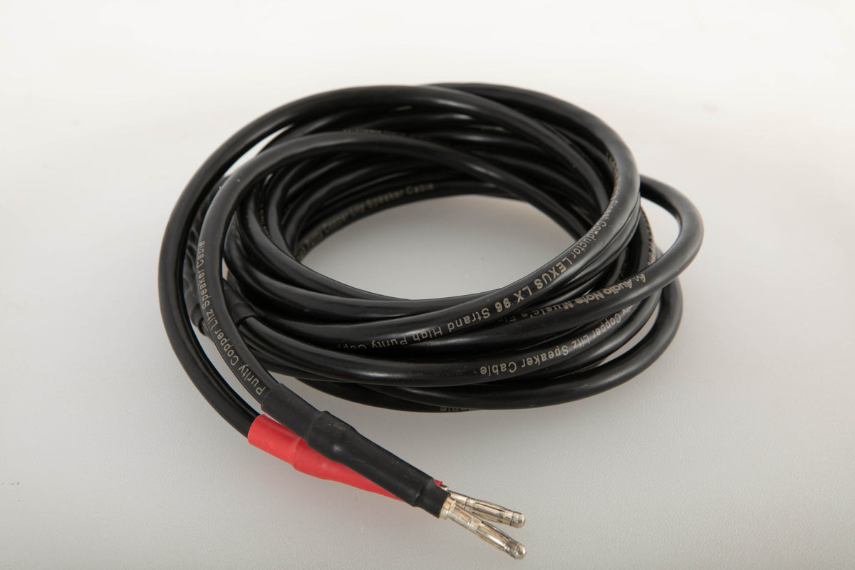 Side view of a used Audio Note AN-LEXUS LX Bi-Wire 2.0m Speaker Cable