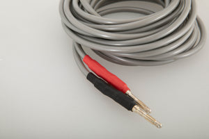 Close up view of a used Audio Note AN-SPa 2.5m Speaker Cable 