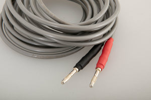 Close up view of a used Audio Note AN-SPa 2.5m Speaker Cable 