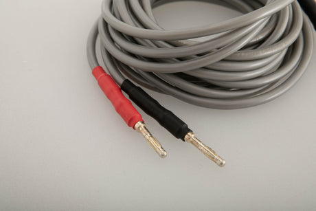Close up view of a used Audio Note AN-SPa 2.5m Speaker Cable 