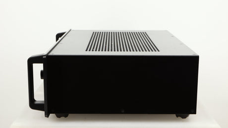 Right side view of a used Audio Research LS17SE Pre Amplifier in a black finish
