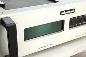 Display of a used Audio Research Reference CD8 CD Player in silver finish 