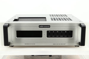 Front view of a used Audio Research Reference CD8 CD Player in silver finish 