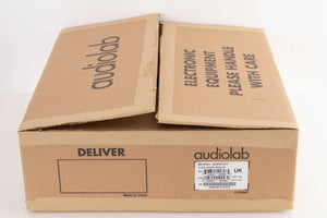 Box for a used Audiolab 6000CDT CD Transport in a Black finish