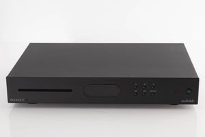 Front view of a used Audiolab 6000CDT CD Transport in a Black finish