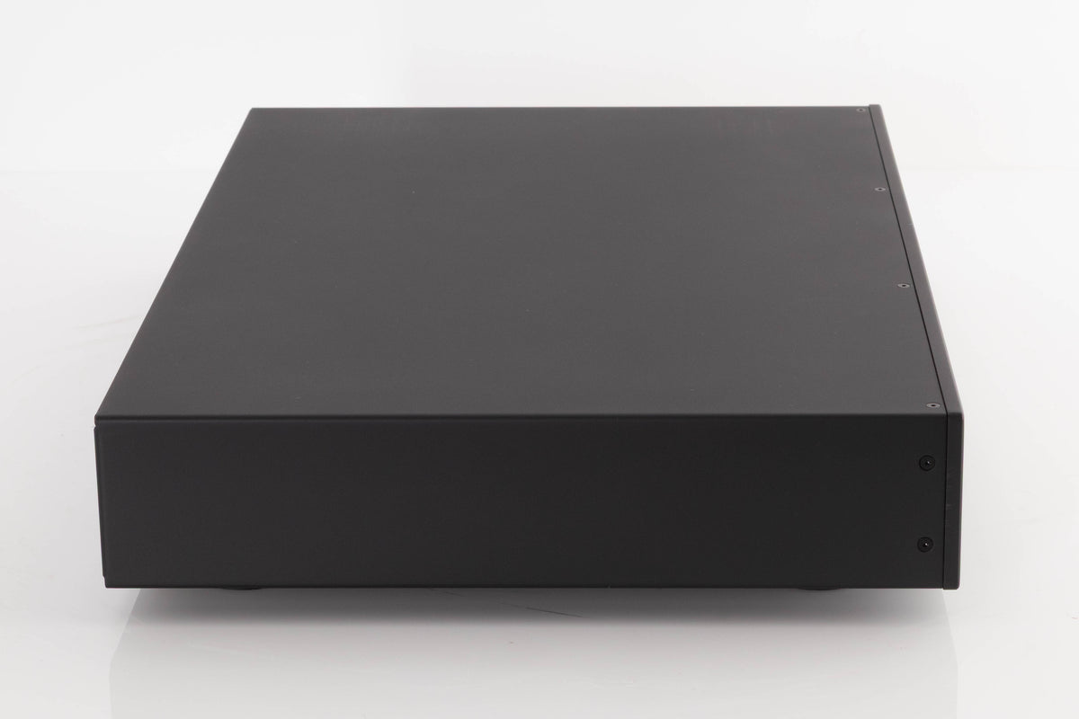 Left side view of a used Audiolab 6000CDT CD Transport in a Black finish