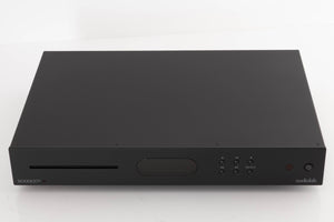 Top of a used Audiolab 6000CDT CD Transport in a Black finish
