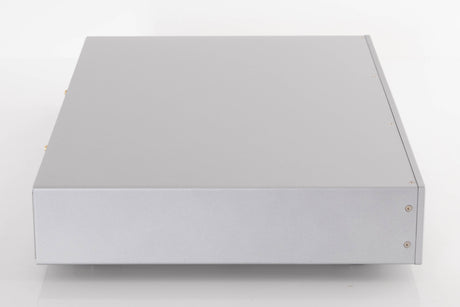 Left side view of a used Audiolab 6000N Play Network Streamer in a Silver finish
