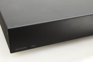 Close up view of a used Audiolab 6000N Streamer in Black finish