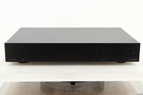 Front view of a used Audiolab 6000N Streamer in Black finish