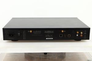 Rear view of a used Audiolab 6000N Streamer in Black finish