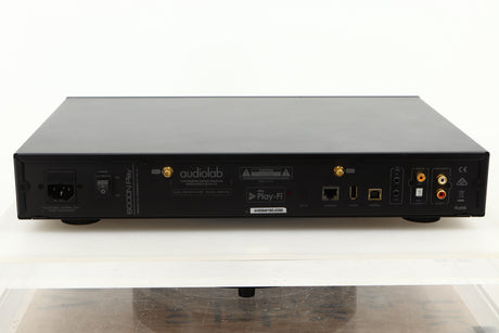 Rear view of a used Audiolab 6000N Streamer in Black finish
