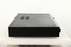 Side view of a used Audiolab 8000A Integrated Amplifier