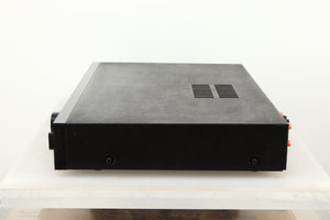 Side view of a used Audiolab 8000A Integrated Amplifier