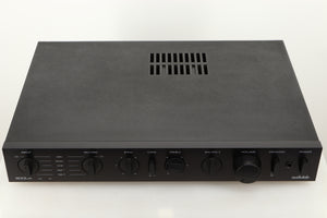 Top view of a used Audiolab 8000A Integrated Amplifier