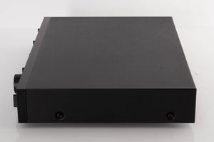Right side view of a used Audiolab 8000C Pre Amplifier in a Black finish