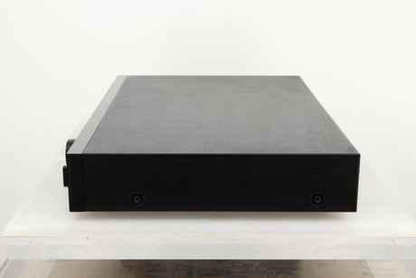 Side view of a used Audiolab 8000C Pre Amplifier in Black finish