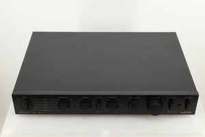 Top view of a used Audiolab 8000C Pre Amplifier in Black finish
