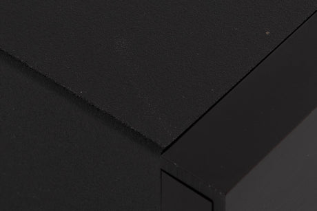 Close up of a used Audiolab 8000DAC Digital Analogue Converter in a Black finish showing light scratch on top