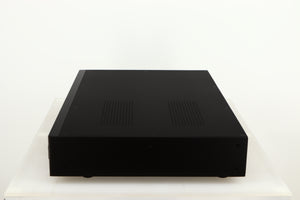Right side view of a used Audiolab 8200CDQ CD Player in a black finish