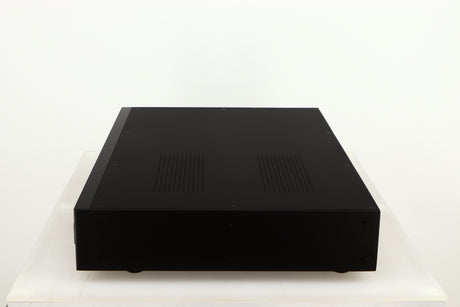 Right side view of a used Audiolab 8200CDQ CD Player in a black finish