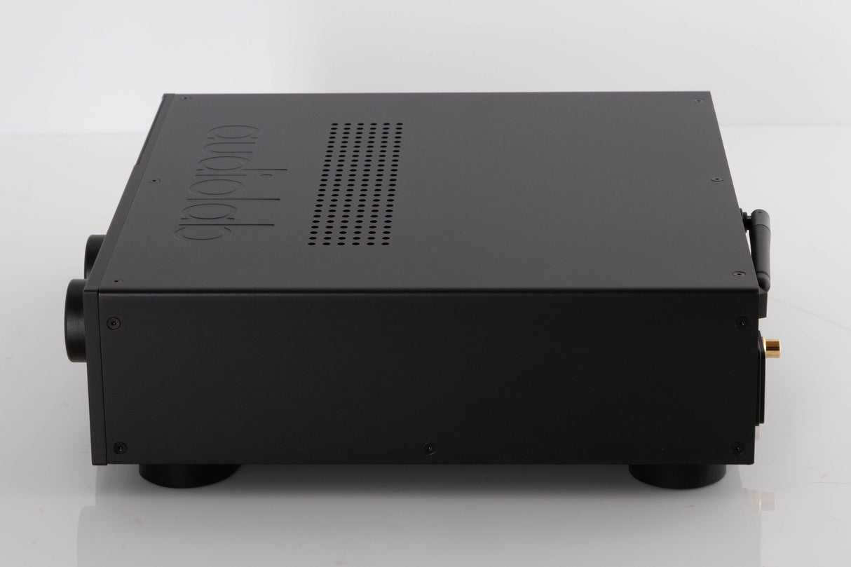 Right side view of a used Audiolab D9 Digital Analogue Converter in a Black finish