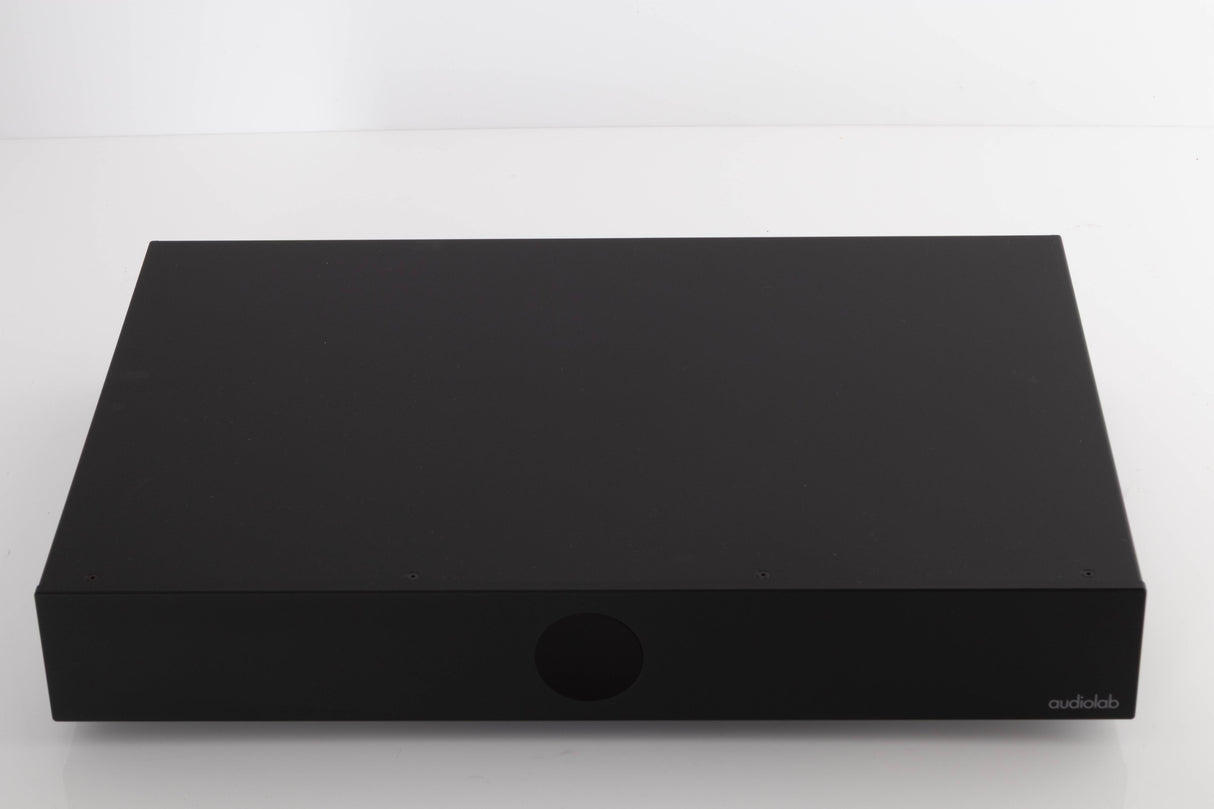 Top of a used Audiolab DC Block 6 in a Black finish