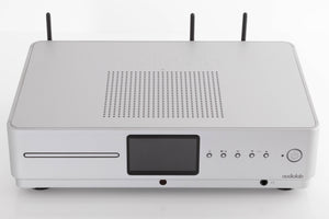 Top view of a used Audiolab Omnia Integrated Streaming System in Silver