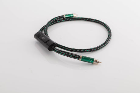 View of a used Audioquest Columbia RCA-RCA 1.0m Interconnect Cable