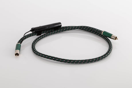 View of a used Audioquest Columbia RCA-RCA 1.0m Interconnect Cable