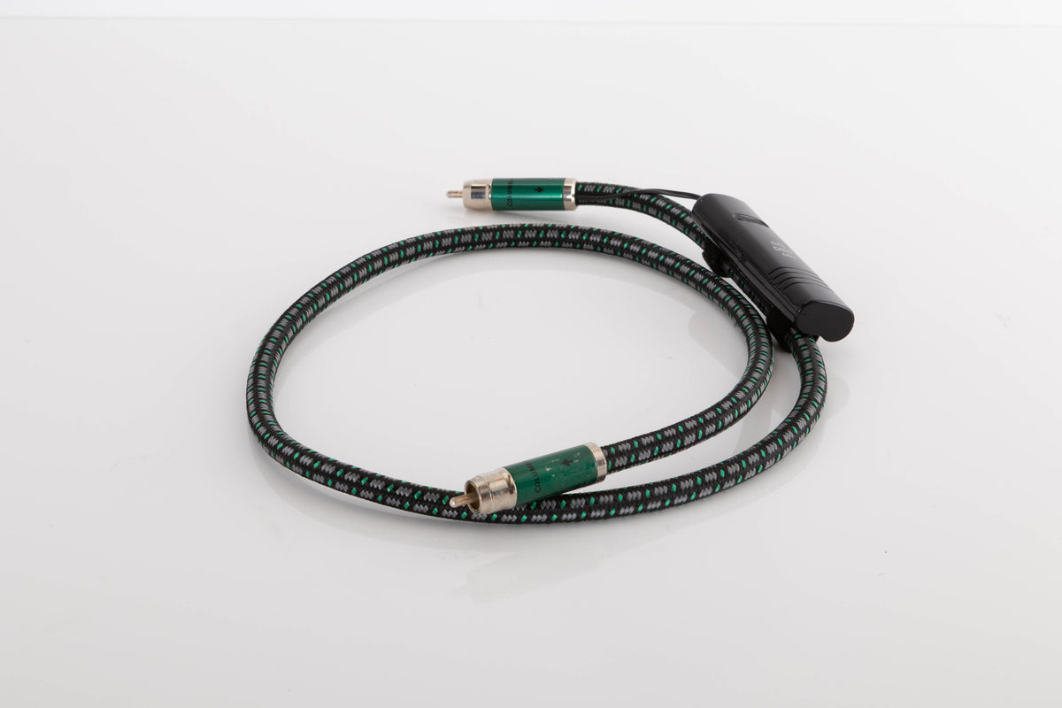 View of a used Audioquest Columbia RCA-RCA 1.0m Interconnect Cable