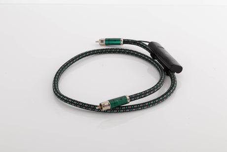 View of a used Audioquest Columbia RCA-RCA 1.0m Interconnect Cable