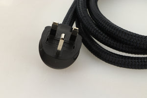 Close up view of a used AudioQuest NRG-Y3 Mains Cable 2.0m
