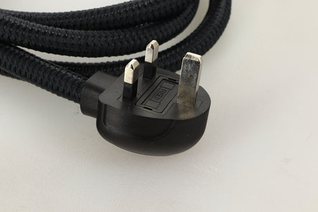 Close up view of a used AudioQuest NRG-Y3 Mains Cable 2.0m