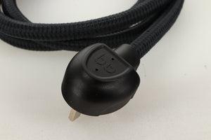 Close up view of a used AudioQuest NRG-Y3 Mains Cable 2.0m