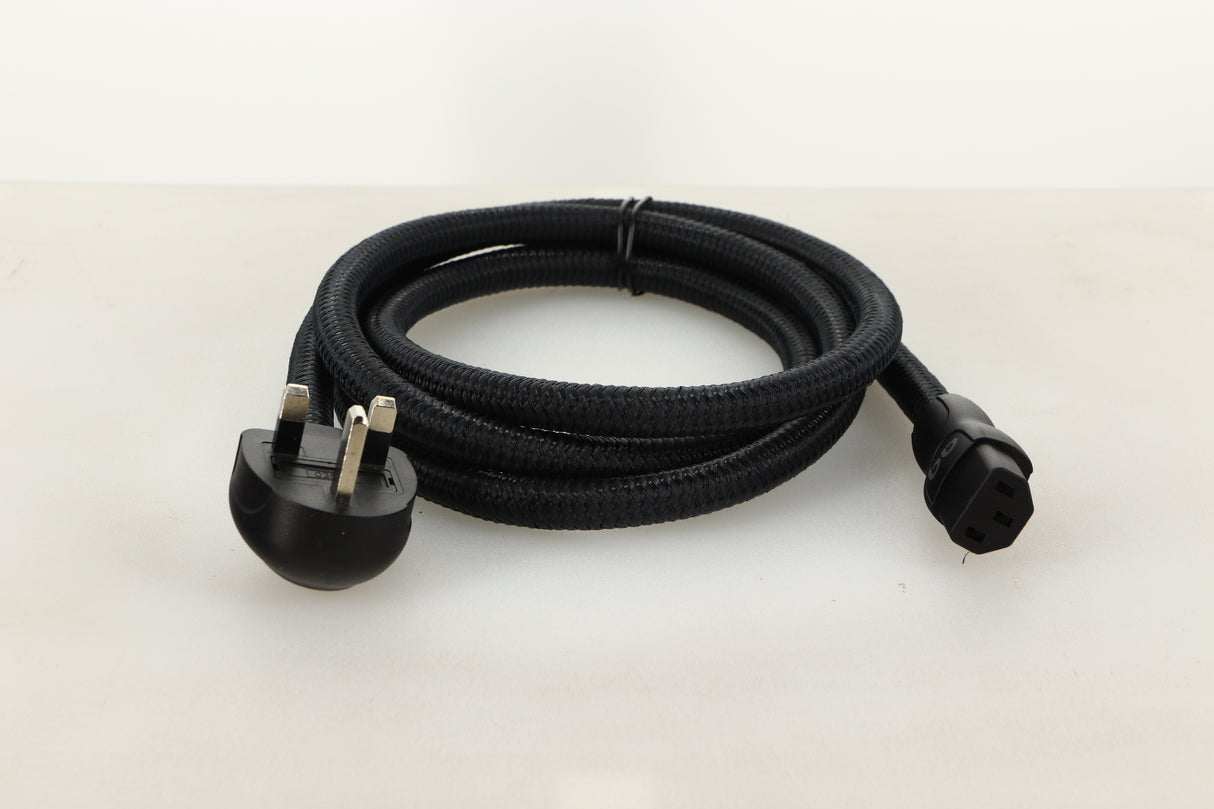 Front view of a used AudioQuest NRG-Y3 Mains Cable 2.0m