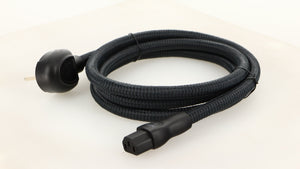 Front right angle of a used Audioquest NRG-Y3 Mains Cable 2.0m