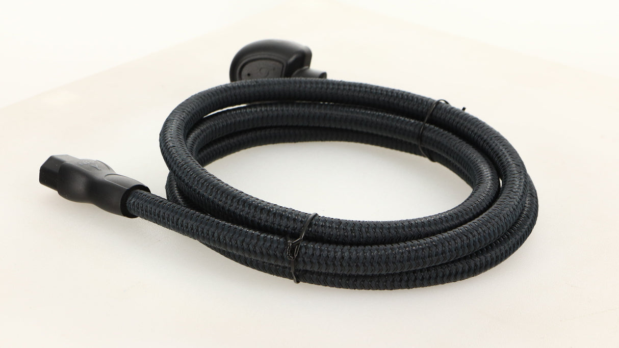 Rear right angle of a used Audioquest NRG-Y3 Mains Cable 2.0m
