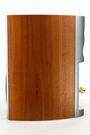 Side view of a used Audiovector R1 Signature Standmount Speaker in Walnut finish 