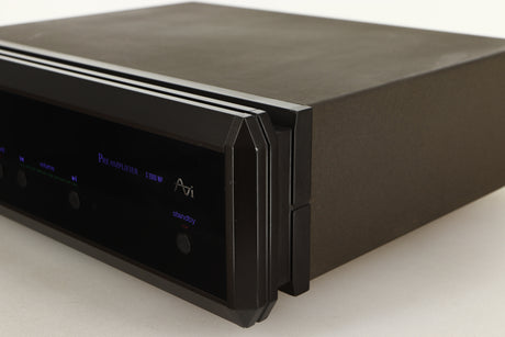 Front right corner view of a used AVI S2000MP Pre Amplifier