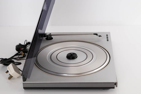 Left side view of a used B&O Beogram RX2 Turntable