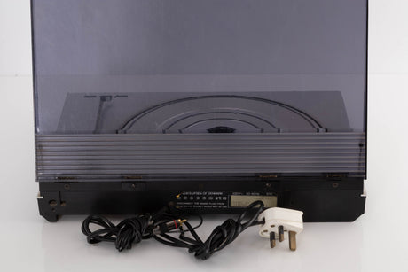 Rear view of a used B&O Beogram RX2 Turntable