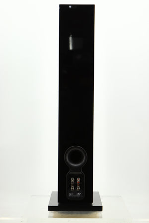 Rear view of a used B&W 704 S2 Floorstanding Speakers in Gloss Black 