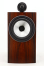 Front view of a used B&W 705 S3 Standmount Speaker in Mocha finish
