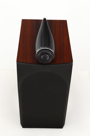 Top view of a used B&W 705 S3 Standmount Speaker in Mocha finish